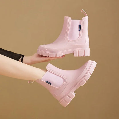 SU GEÇİRMEZ CHELSEA ÇİZMELER YENİ MODA